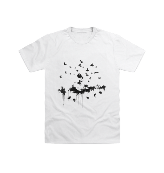 White Printed T-shirt