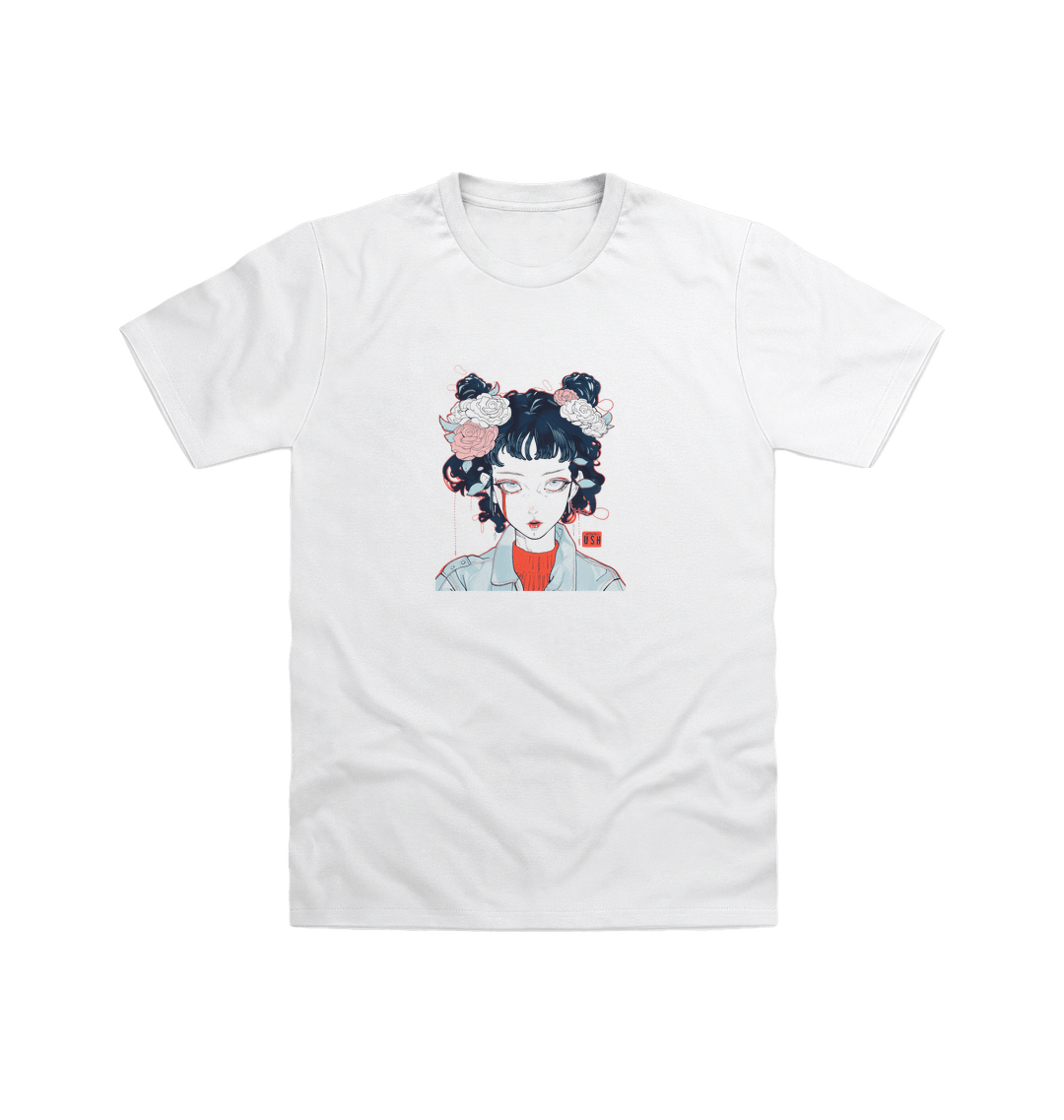 White Printed T-shirt