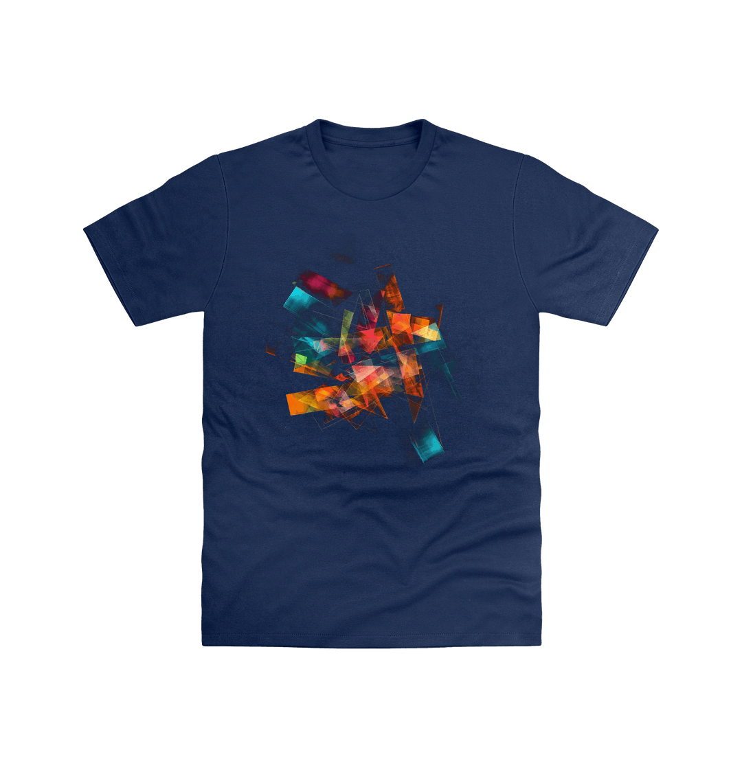 Navy Printed T-shirt