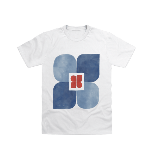 White Printed T-shirt