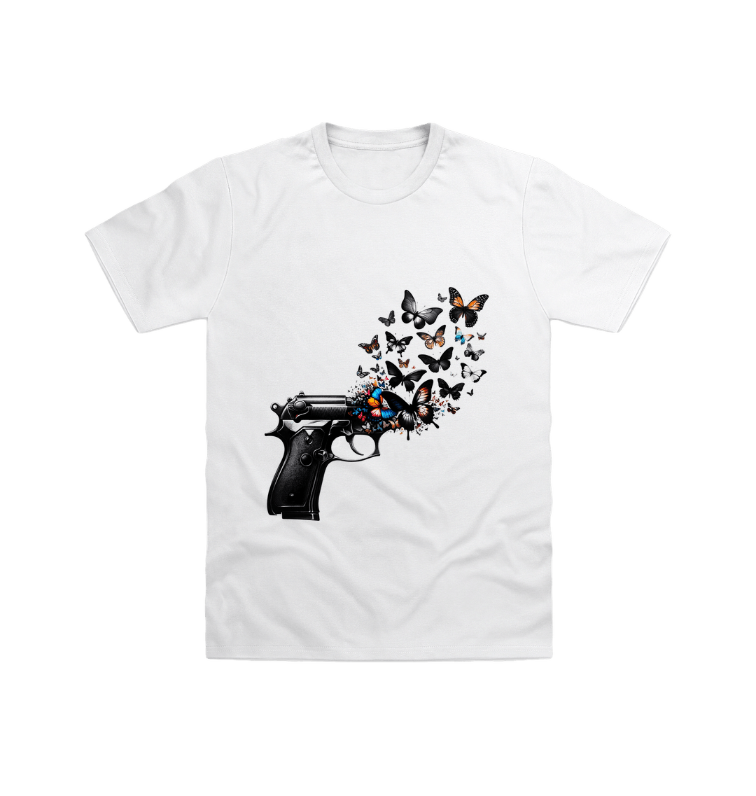 White Printed T-shirt
