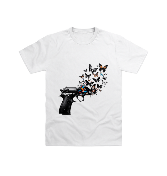 White Printed T-shirt