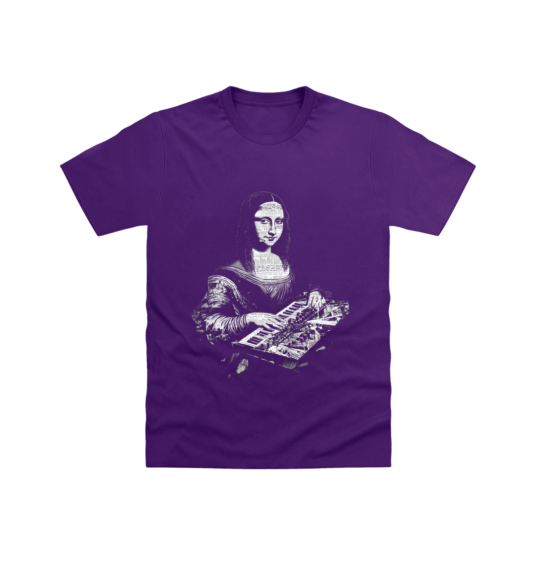 Purple Printed T-shirt