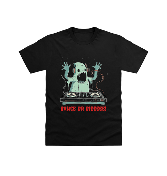 Black Printed T-shirt