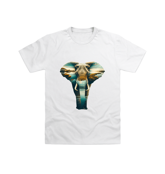 White Printed T-shirt