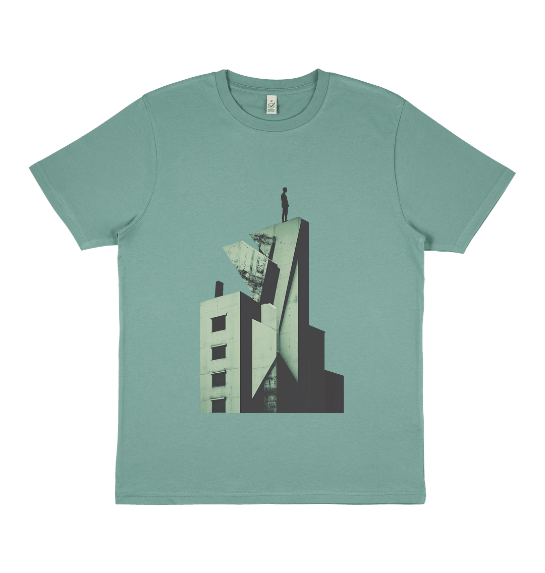 Sage Green Printed T-shirt