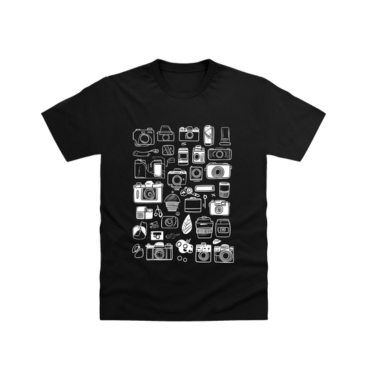 Black Printed T-shirt