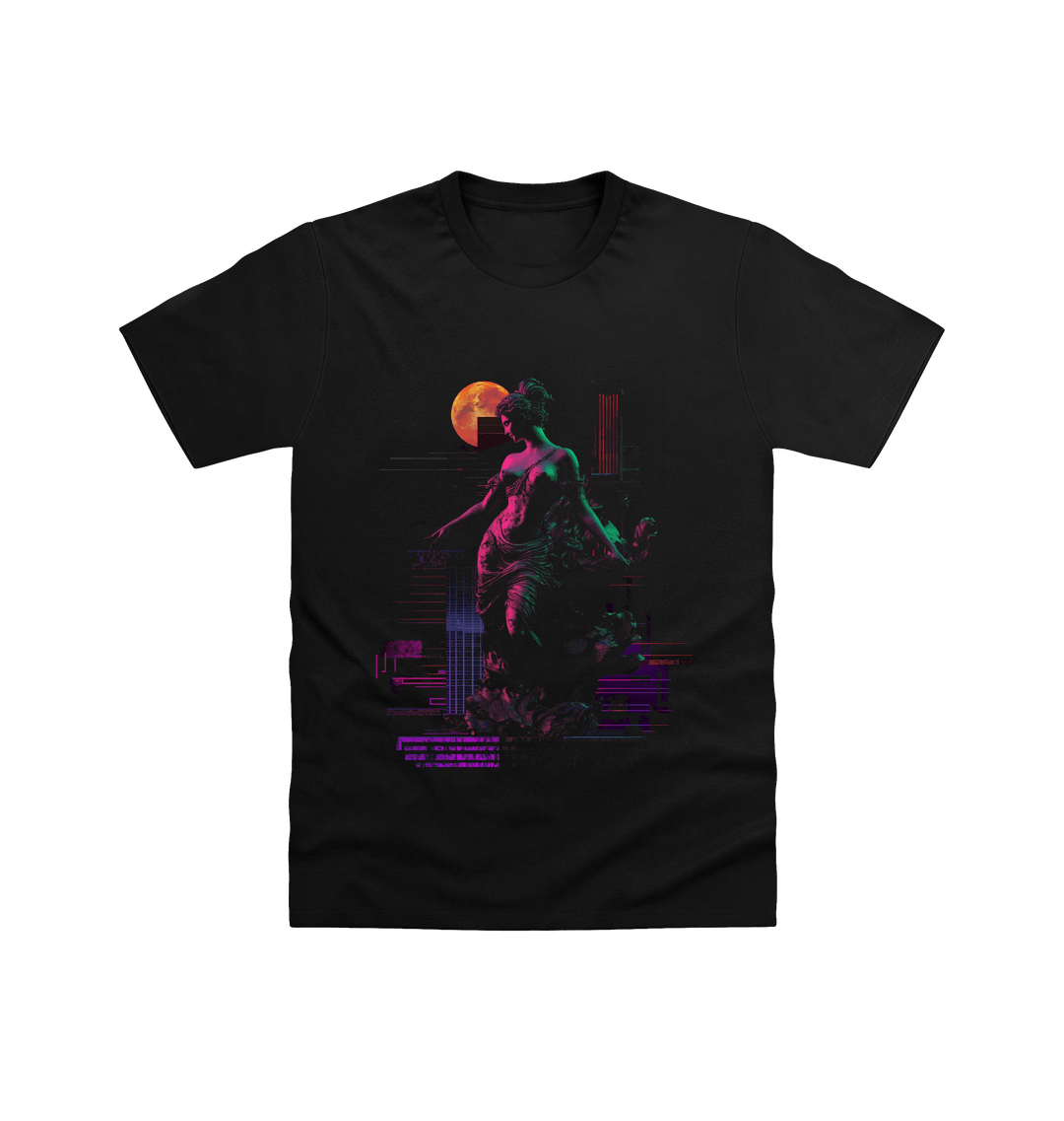 Black Printed T-shirt