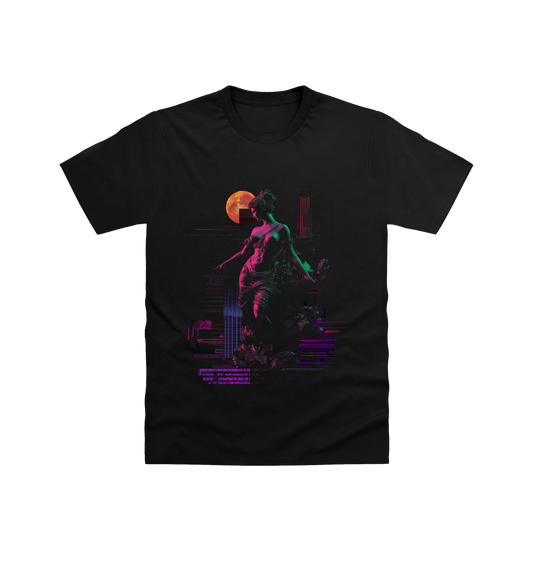 Black Printed T-shirt