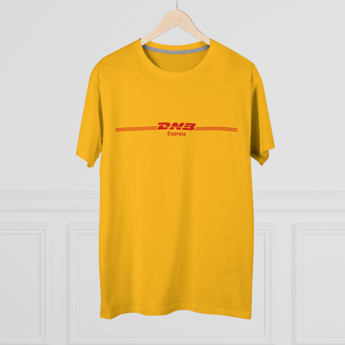 DNB Express Logo Tee — Vintage Racing Graphic Men's T‑Shirt