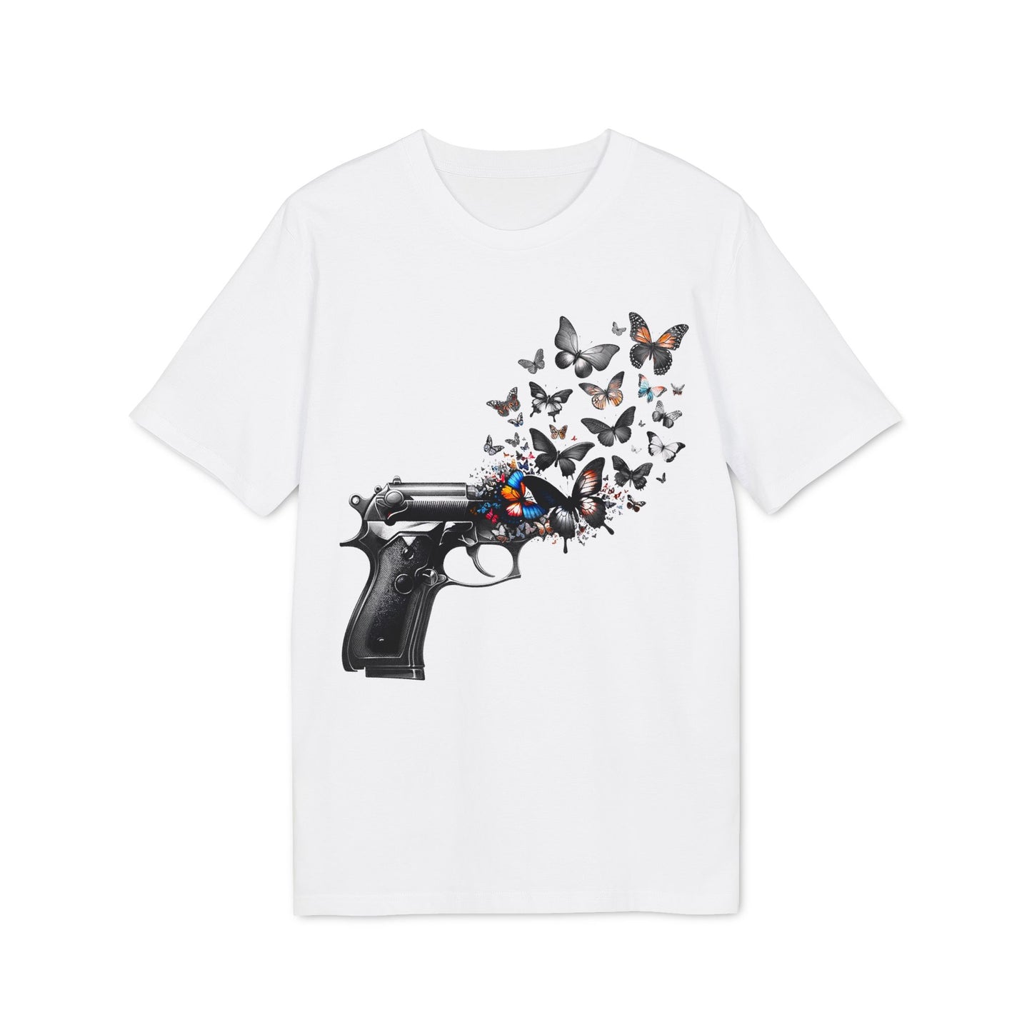 Butterflies Gun No War T-Shirt PR
