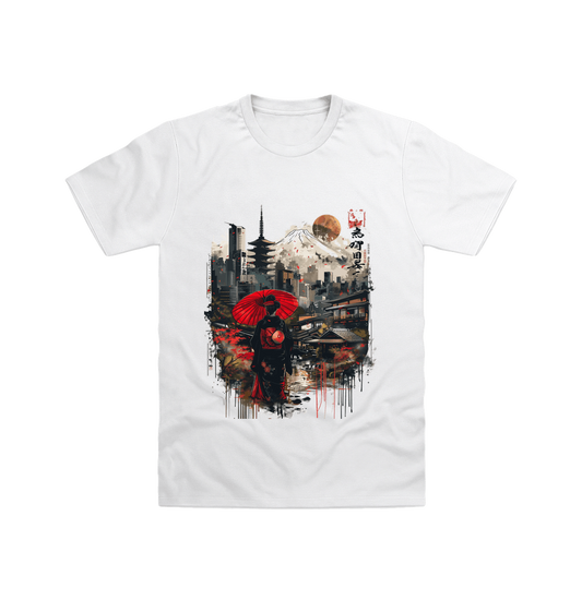 White Printed T-shirt