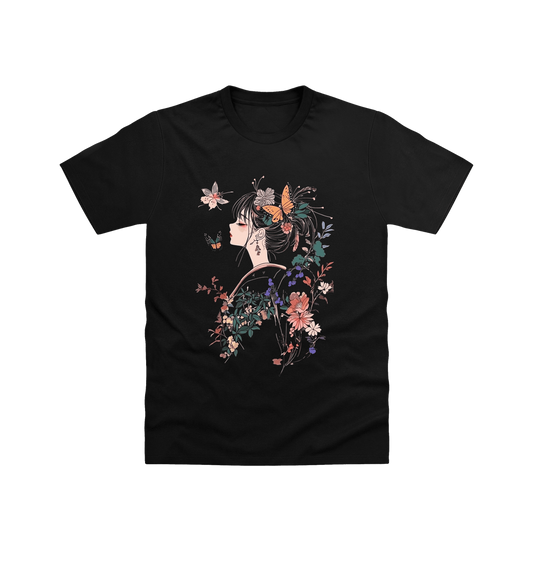 Black Printed T-shirt