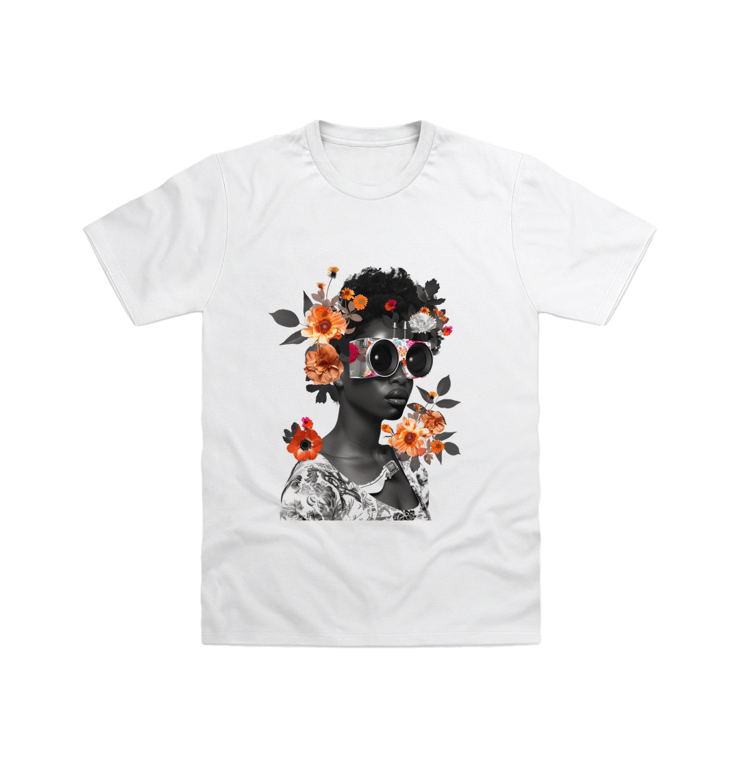 White Printed T-shirt