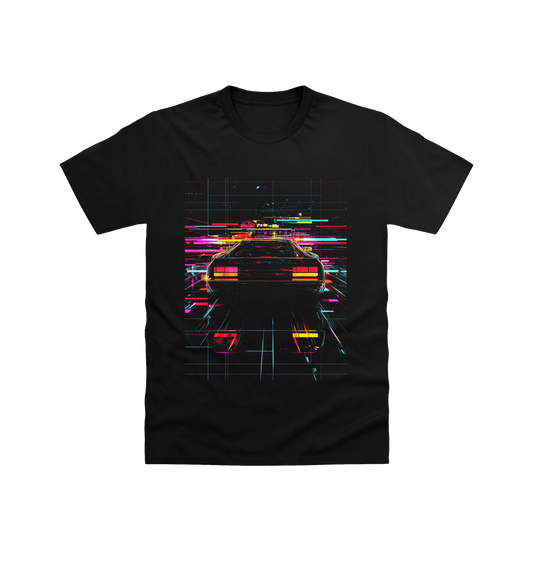 Black Printed T-shirt