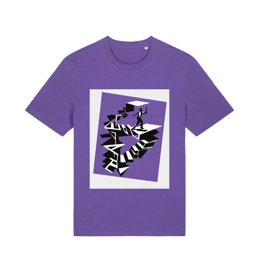 Purple Love Printed T-shirt