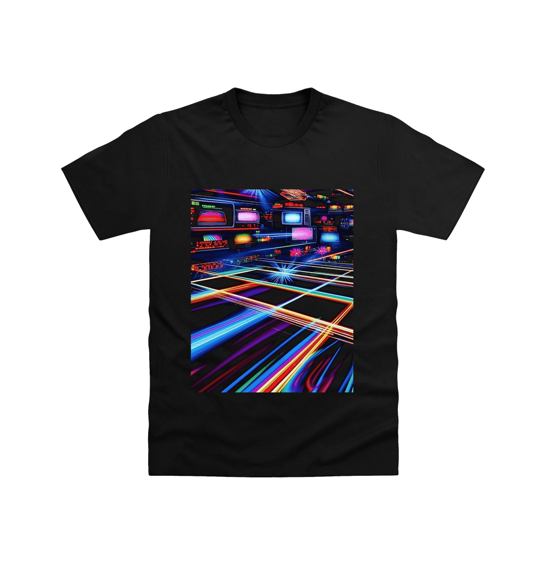 Black Printed T-shirt