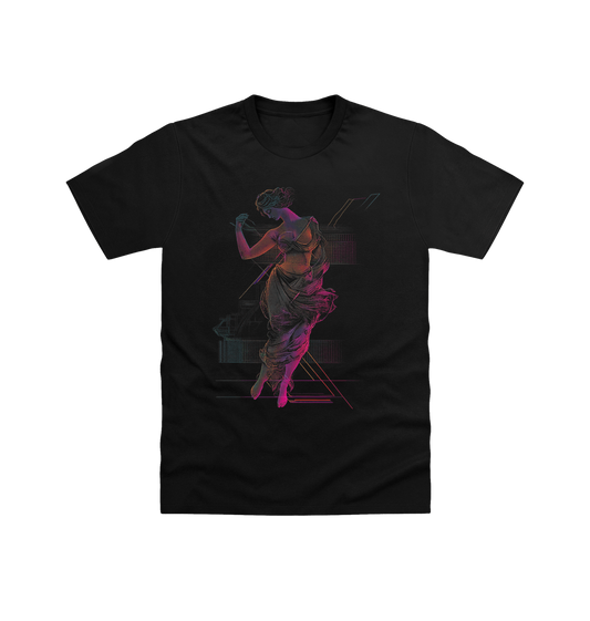 Black Printed T-shirt