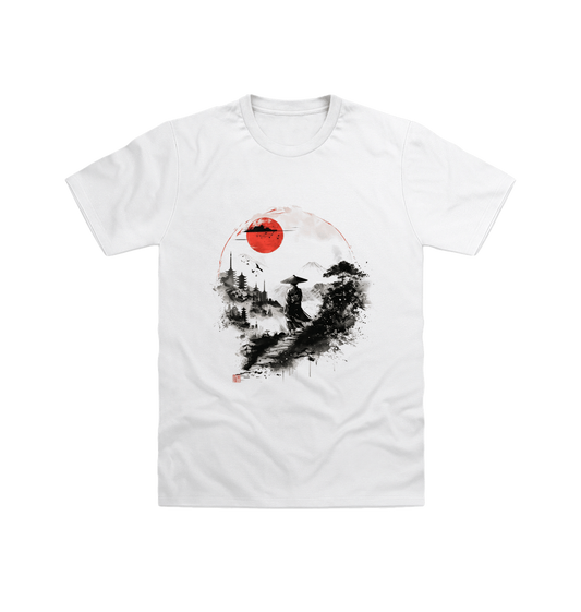 White Printed T-shirt