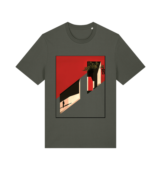 Khaki Printed T-shirt