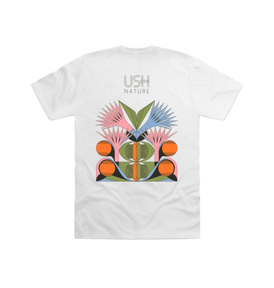 White Printed T-shirt