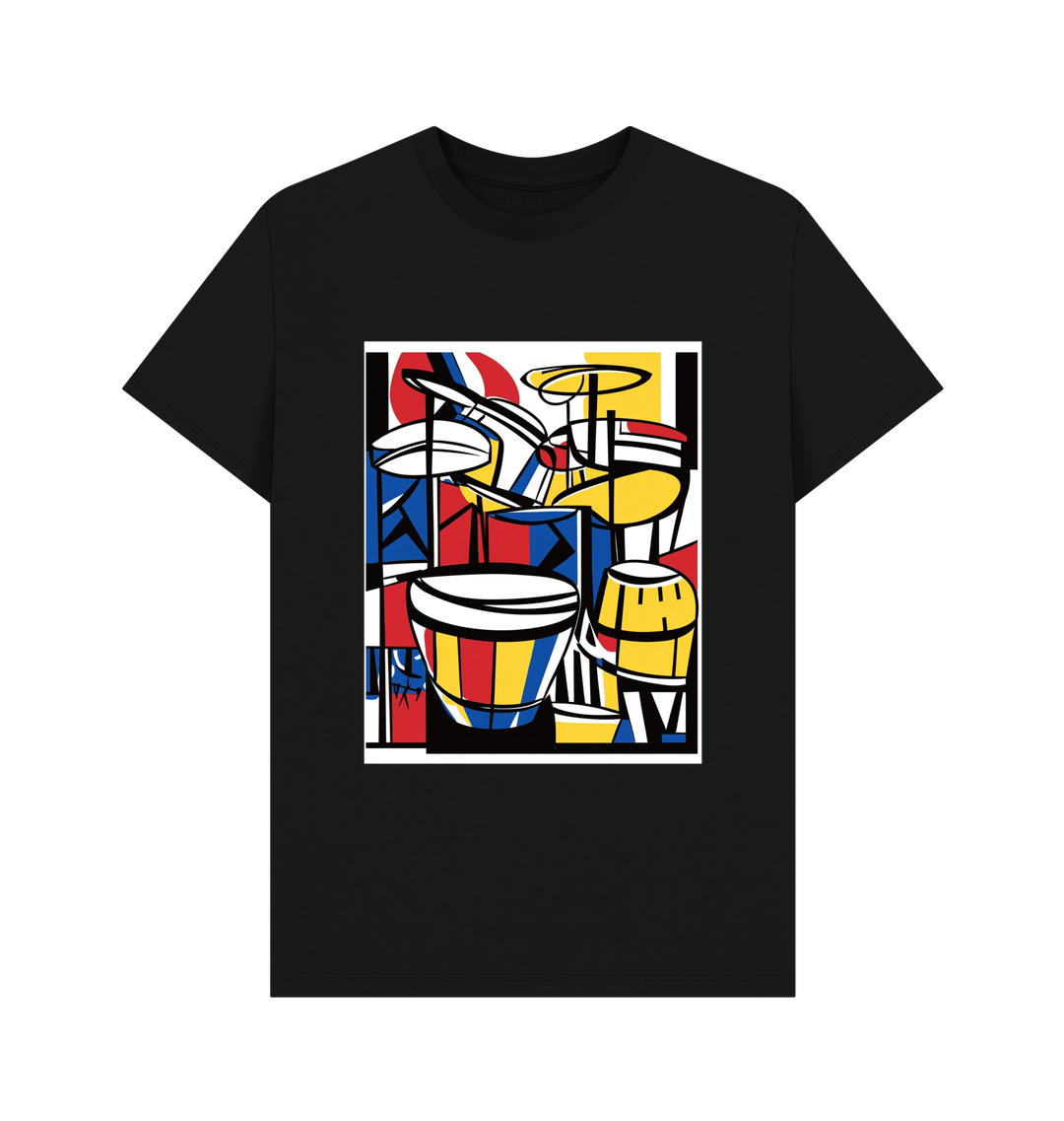 Black Printed T-shirt