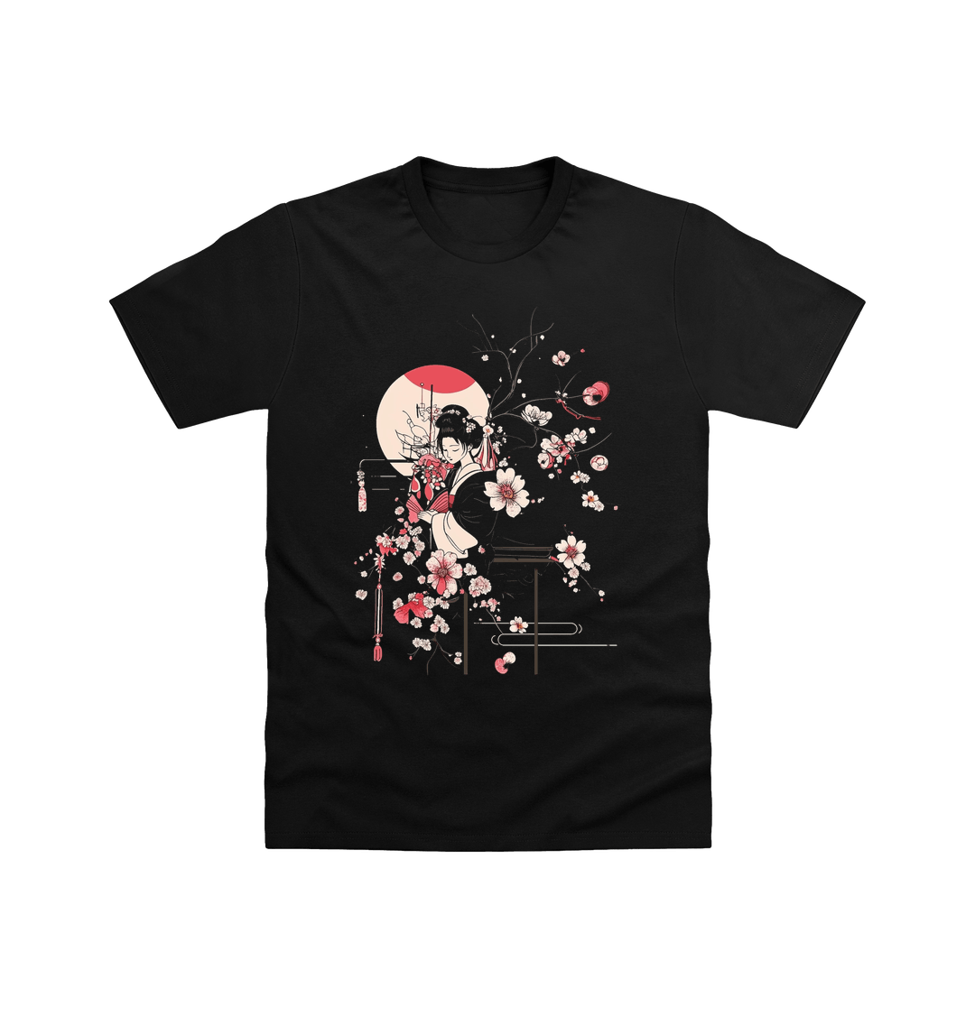 Black Printed T-shirt