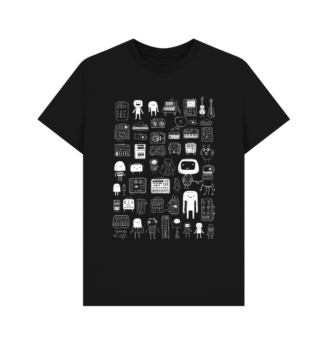 Black Printed T-shirt