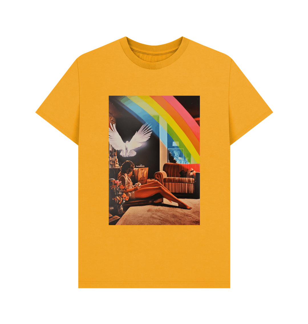 Mustard Printed T-shirt