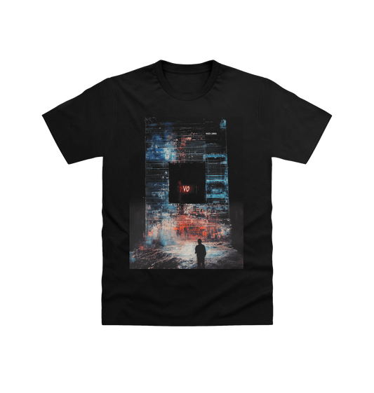 Black Printed T-shirt