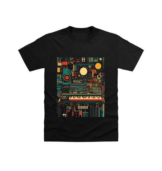 Black Printed T-shirt