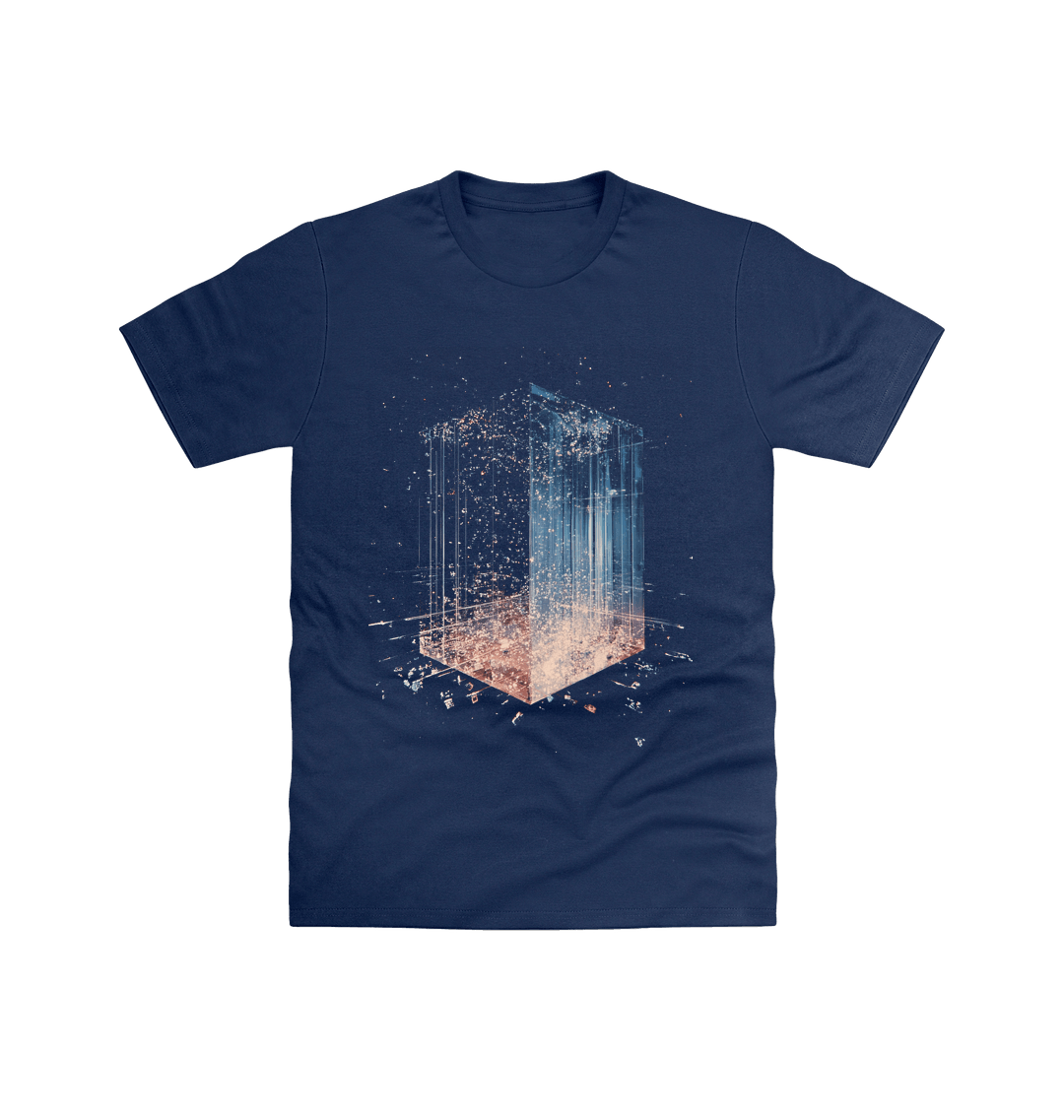 Navy Printed T-shirt