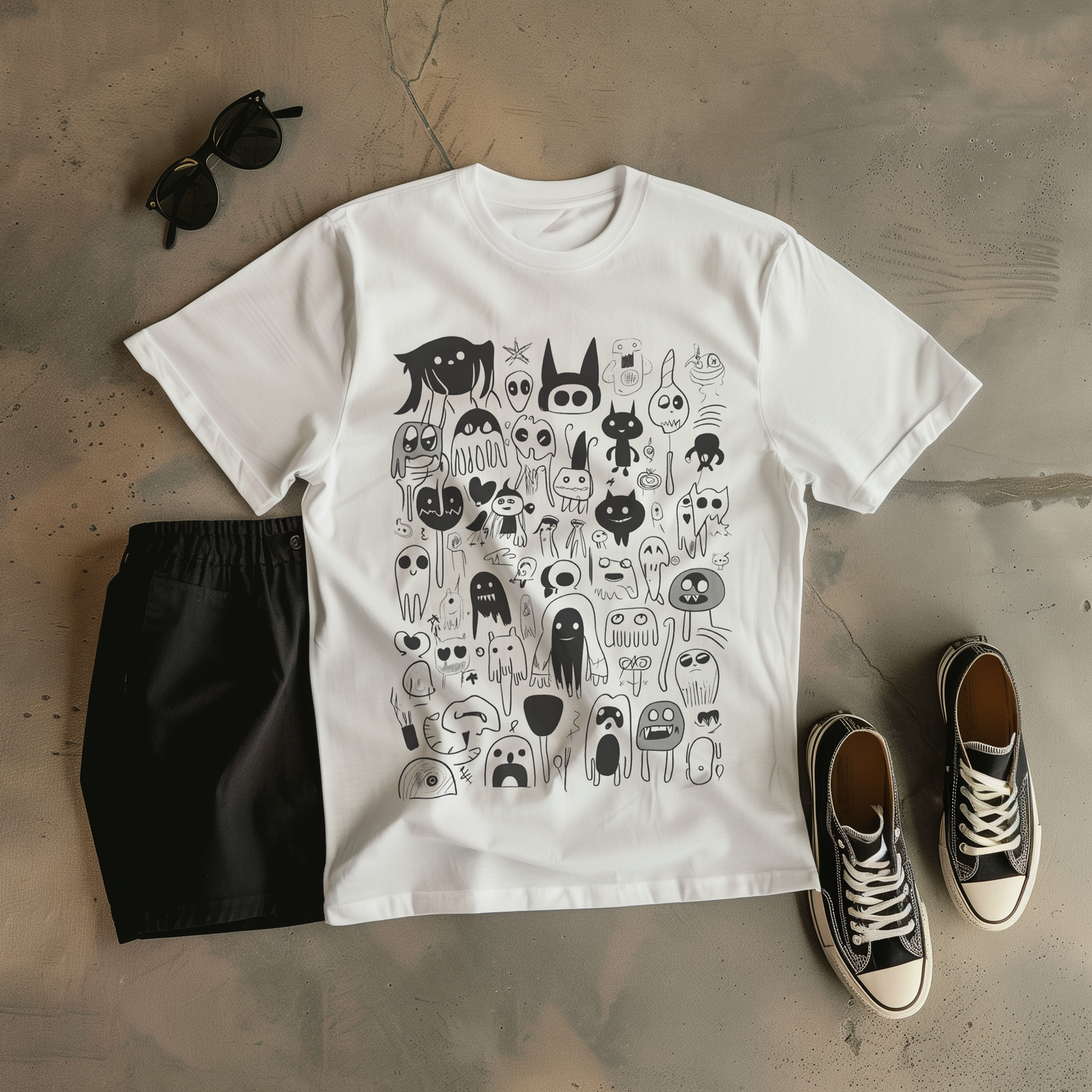 Ghosty Fellas Graphic T-Shirt