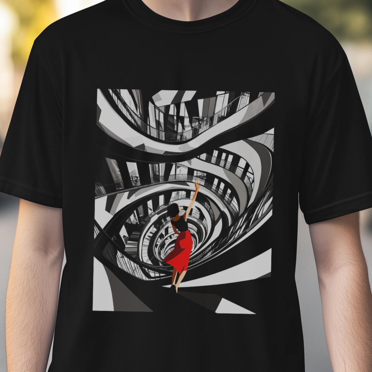Twisted Reality Fine Art Graphic T-Shirt