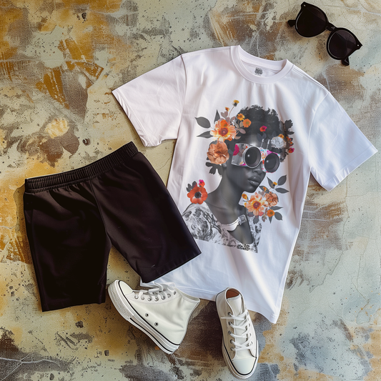 graphic tee inspired to pop culture