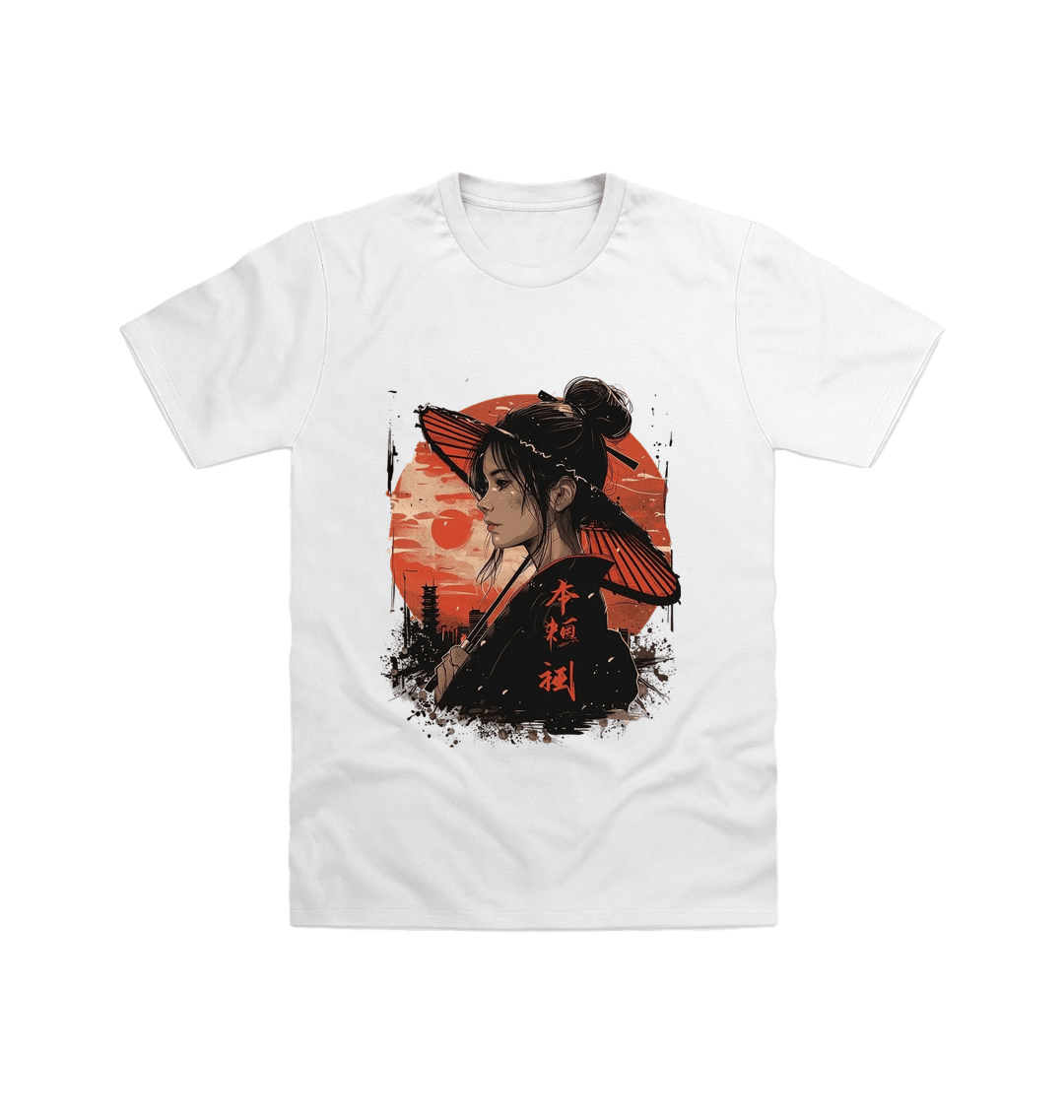 White Printed T-shirt