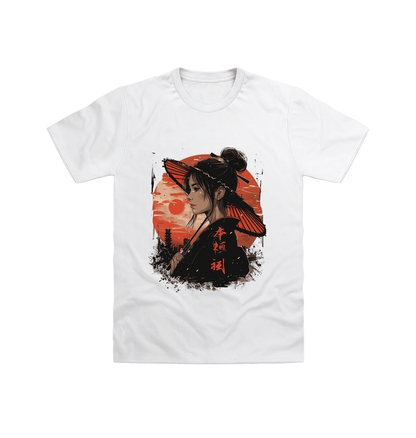 White Printed T-shirt