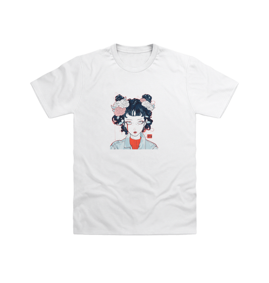 White Printed T-shirt