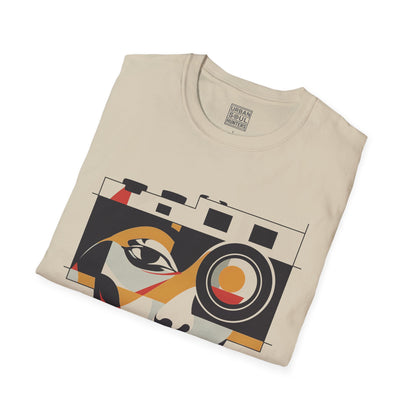 Artistic Woman Portrait Camera T-Shirt