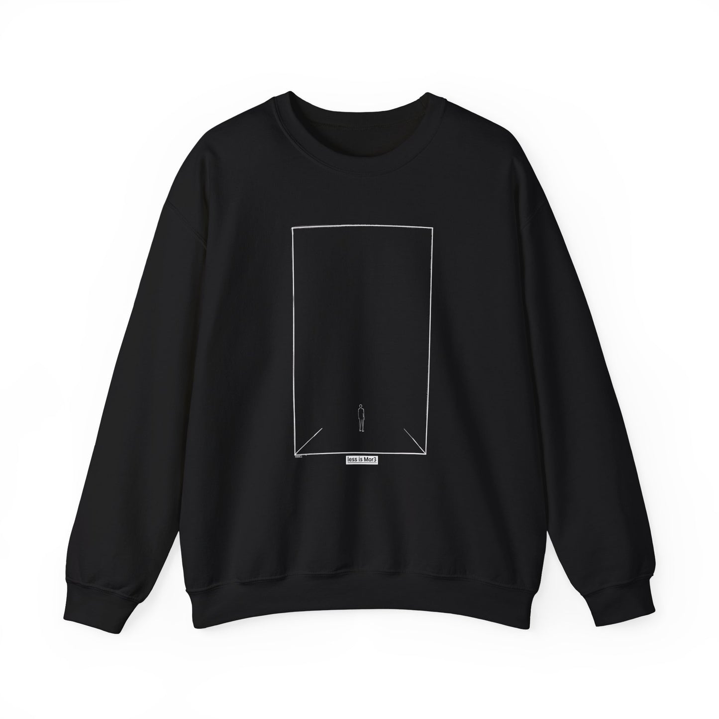 Minimalistic 3D Retro Graphic Sweatshirt