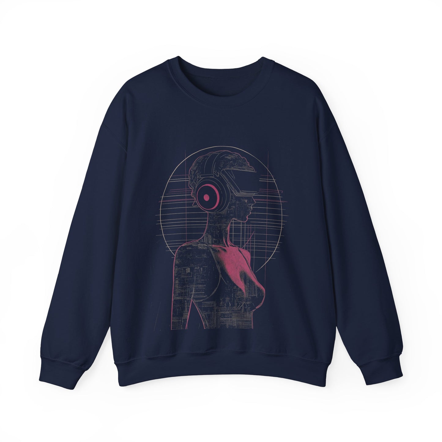 Cyber Girl Graphic Sweatshirt