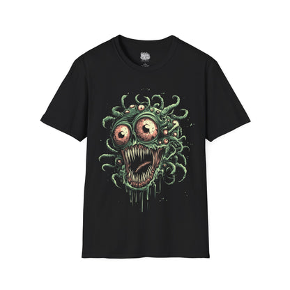 Medusa Monster Graphic Halloween T-Shirt