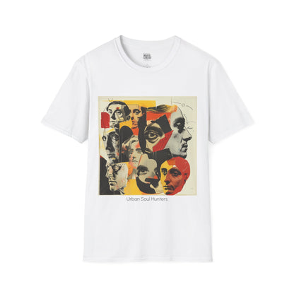 Artistic Collage Graphic T-Shirt