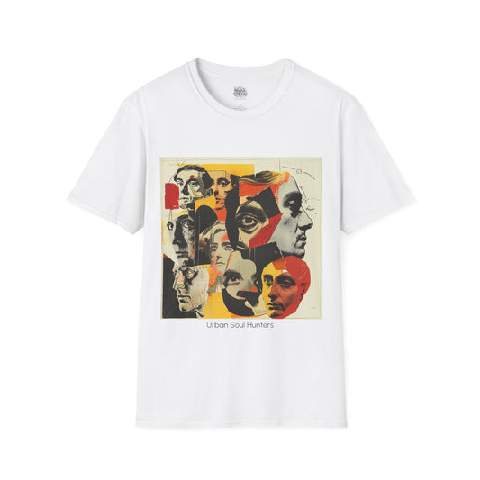 Artistic Collage Graphic T-Shirt