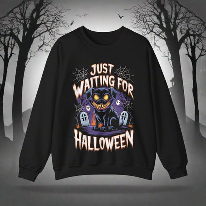 Waiting 4 Halloween Graphic Sweatshirt