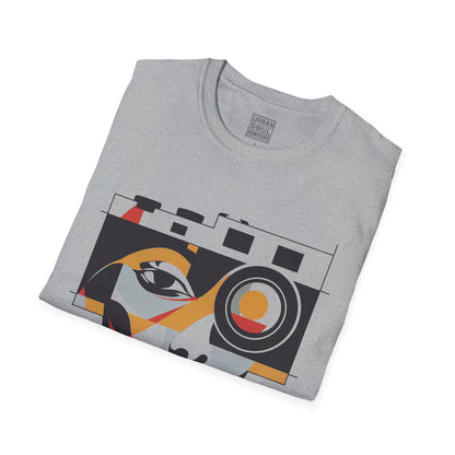 Artistic Woman Portrait Camera T-Shirt