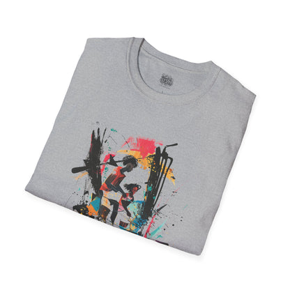 Tribal Drummers Abstract Graphic T-Shirt