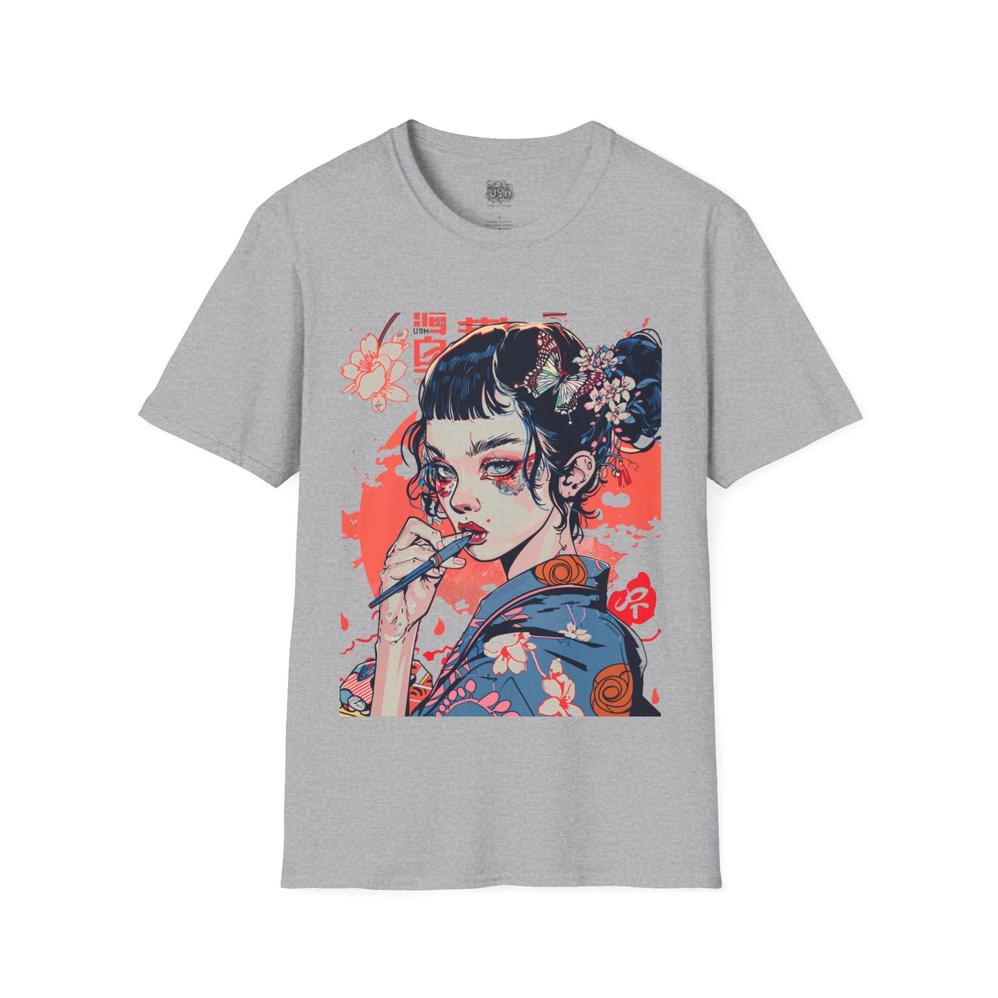 Japanese Art Girl Pop Art T-Shirt