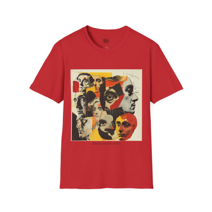 Artistic Collage Graphic T-Shirt