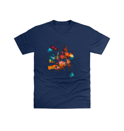 Navy Printed T-shirt
